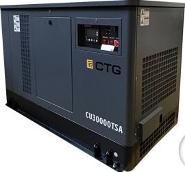 Газовый генератор CTG CU30000TSA (380В жидкостное охлаждение) на 26 кВт